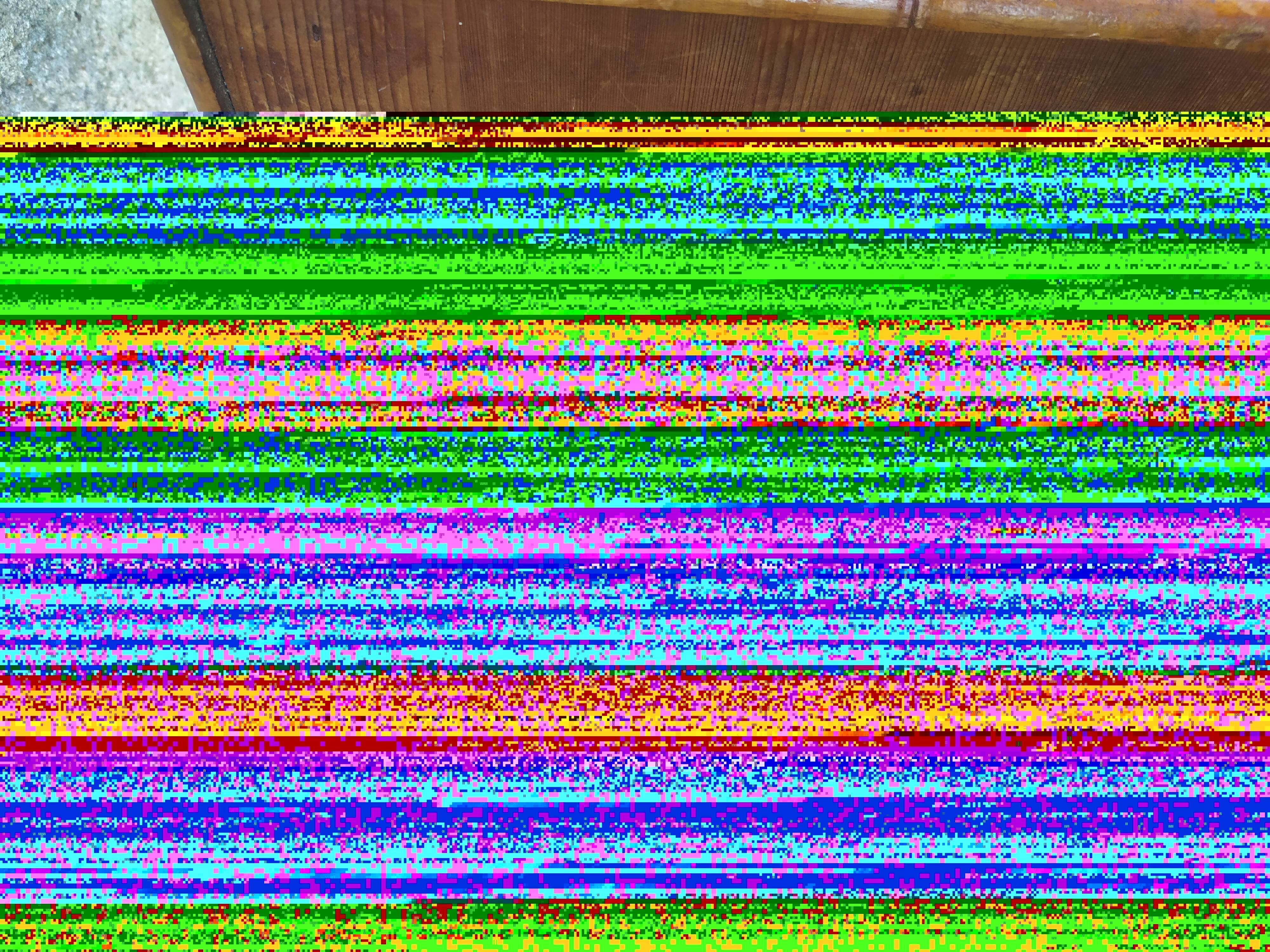 Foldable wooden table