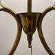 Murano Glass Brass Light Pendant 1950’s