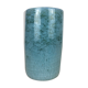Blue ceramic roller vase