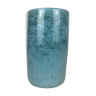 Blue ceramic roller vase