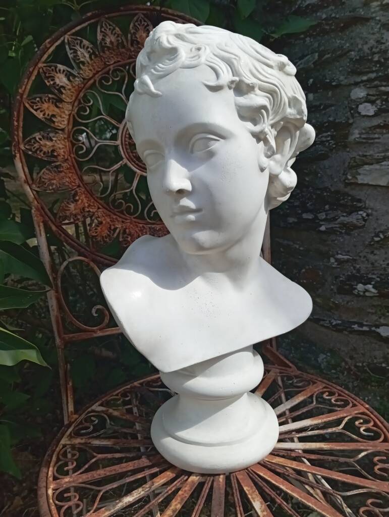 Bust of Eros, cast from the Louvre early 20th century.