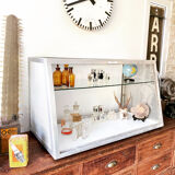 Old stainless steel window