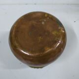 Old copper cauldron