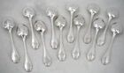 Christofle Pompadour, 12 tea spoons, coffee, 13.5 cm, in excellent condition.