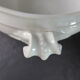 Soup bowl old white porcelain lid forming cucurbit-N°1