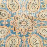Tapis persan bleu classique 7x11, 222x330cm