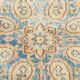 Tapis persan bleu classique 7x11, 222x330cm