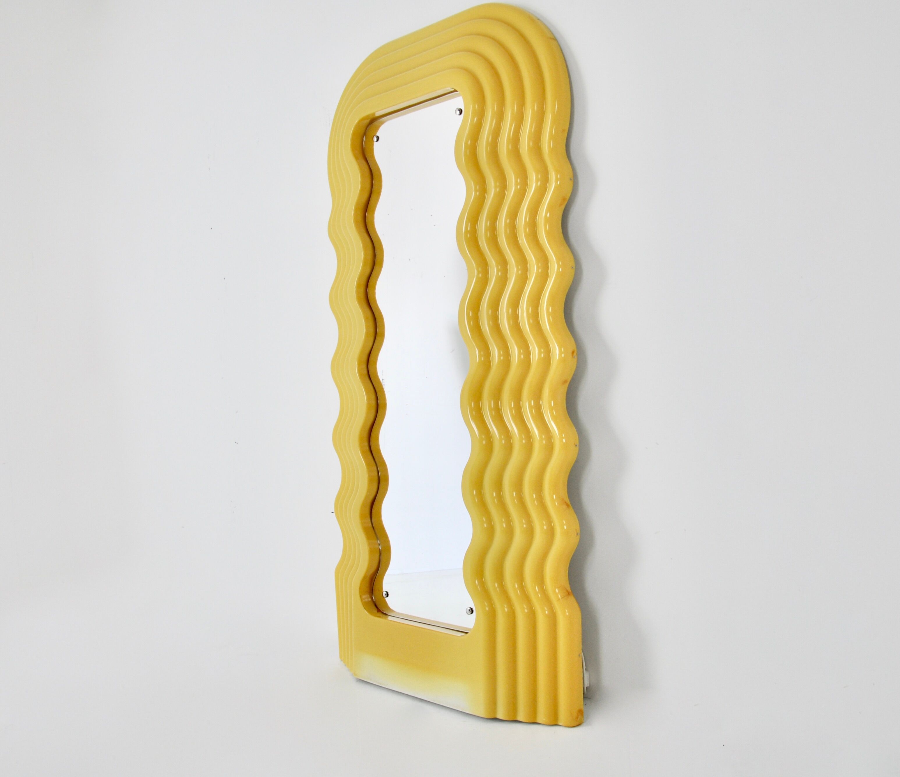 Miroir "ultrafragola" par Ettore Sottsass pour Poltronova, années 1970