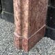 Louis XIV Style Fireplace In Purplish Brocatelle Marble Circa 1880