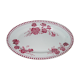 Oval dish in Sarreguemines earthenware, Elise model (36.5 x 24.2 cm)