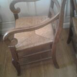 Antique wooden console