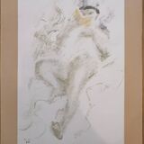 André Masson (1896–1987) – The Reader, original signed lithograph, Paris