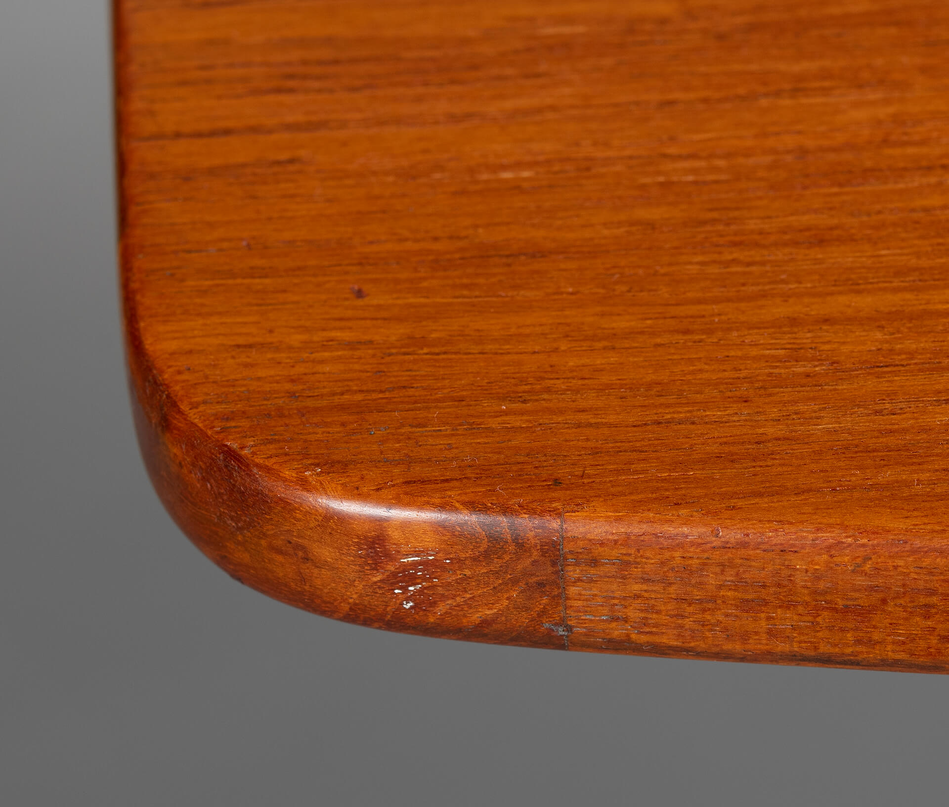 Danish design freestanding teak desk, 1960s