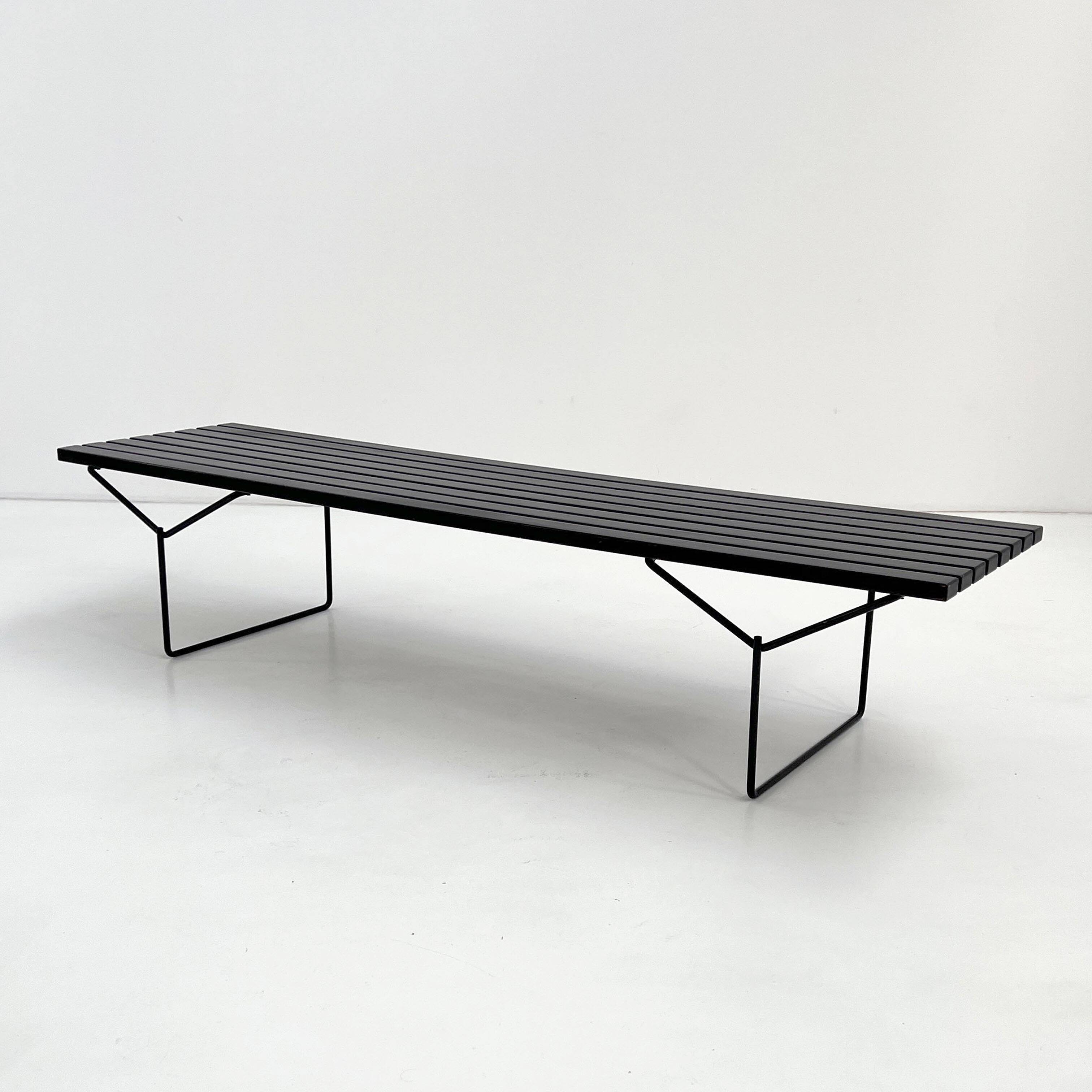 Black Bench by Harry Bertoia for Knoll, 1960