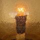 Design mid century artglass Table Lamp, 1980s - Czechoslovakia