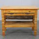 Danish mid-century oak sewing cabinet by Henning Kjaernulf