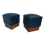 Pair of poufs, 1940
