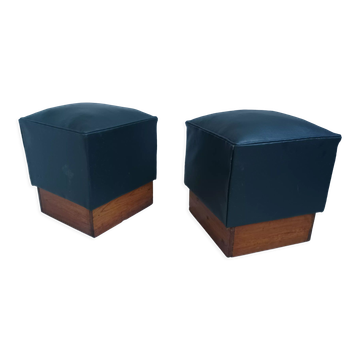 Pair of poufs, 1940