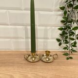2 candle holders on dormant