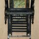 Vintage Anglo-Indian folding chair hand-painted.