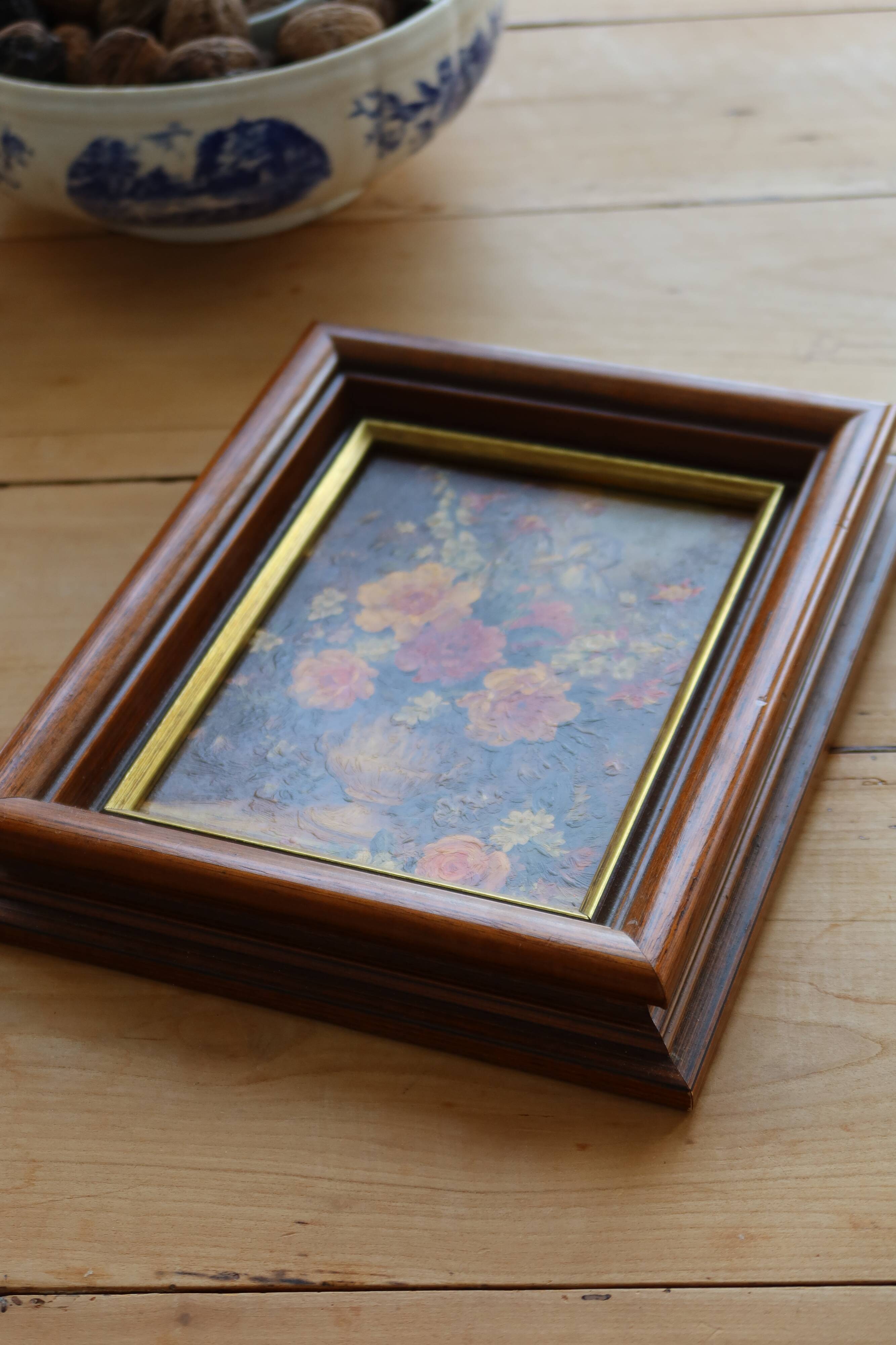 Vintage oil on canvas "The glory of nature" signed A.Williams