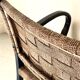 Scandinavian armchair in wood and rope by Axel Larsson, 1950