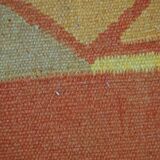 Vintage Persian gabbeh handmade carpet 71cm x 138cm 1970s, 1C470