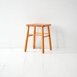 1950s Scandinavian oak wooden stool
