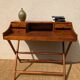 Bureau style colonial en teck massif