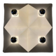 Pyramid wall/ceiling lamps Raak Amsterdam