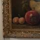Pair of still lifes, oils on cardboard, fruits, 20th century by L. Gauthier