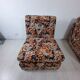 Modular sofa / Pair Armchairs - Fabric leaves - Vintage - Bonacina