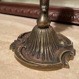 Art Deco Bronze Candle Holder