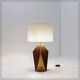 Brass Sculptural Table Lamp - 1960s