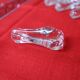 Set of 12 Art Deco crystal knife holders by Christian Eldé