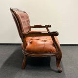 Ensemble de salon original vintage Chesterfield Chippendale