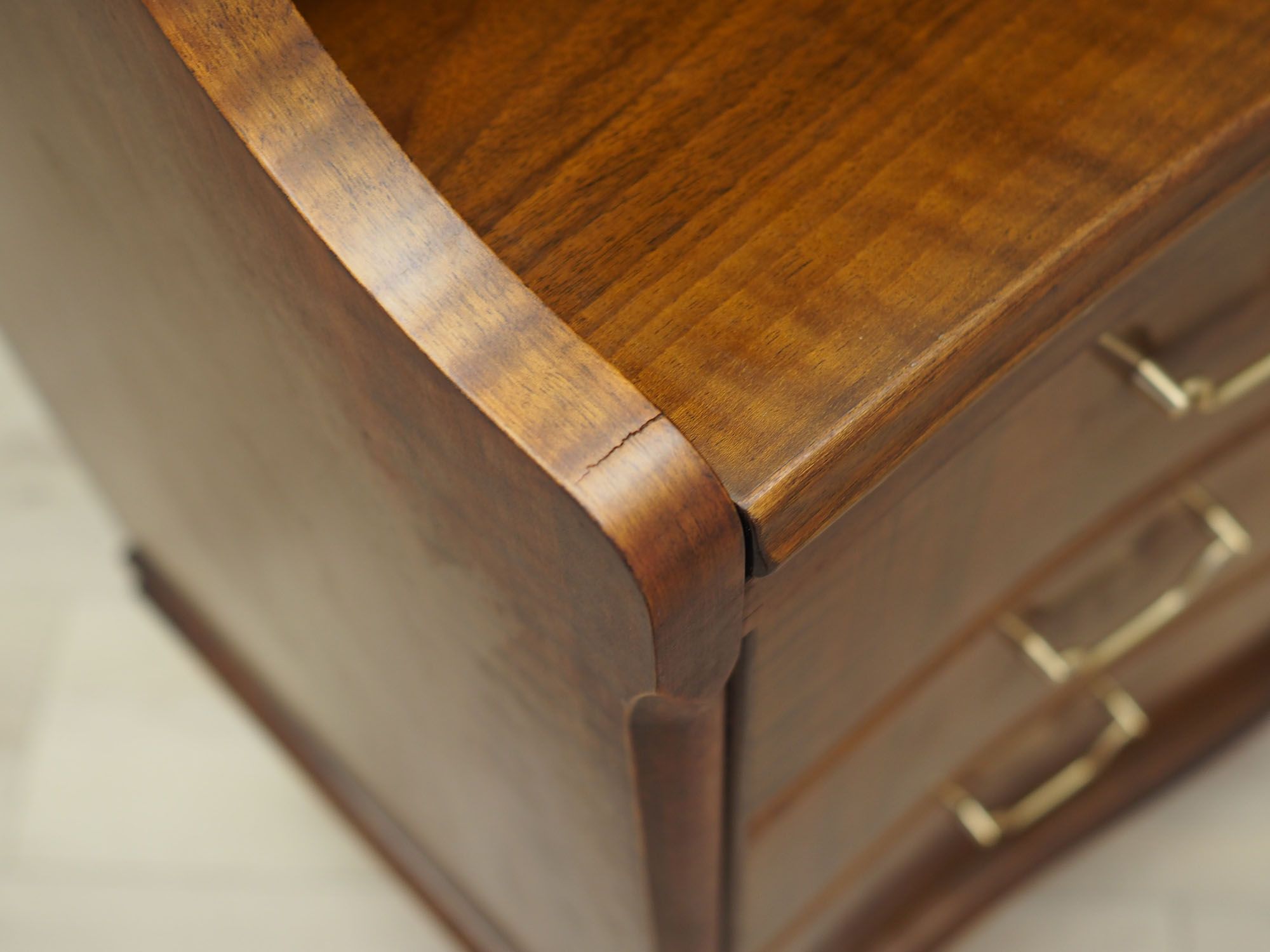 Walnut secretary, Danish design, 60s, made in Denmark