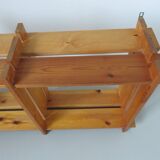 Scandinavian solid wood shelf 60 70s