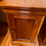Solid wood bedside table