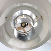 1970s Aluminium Pendant "NOVA " by Jo Hammerborg for Fog & Mørup, Denmark