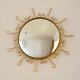 Witch eye mirror / vintage bomb 1950s 47cm