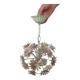 Flower ball chandelier