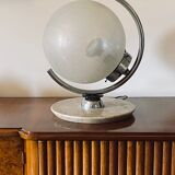 Murano glass spherical table lamp, Mazzega Italy 1970s