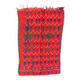 Red Boujad Moroccan rug - 145 x 226 cm