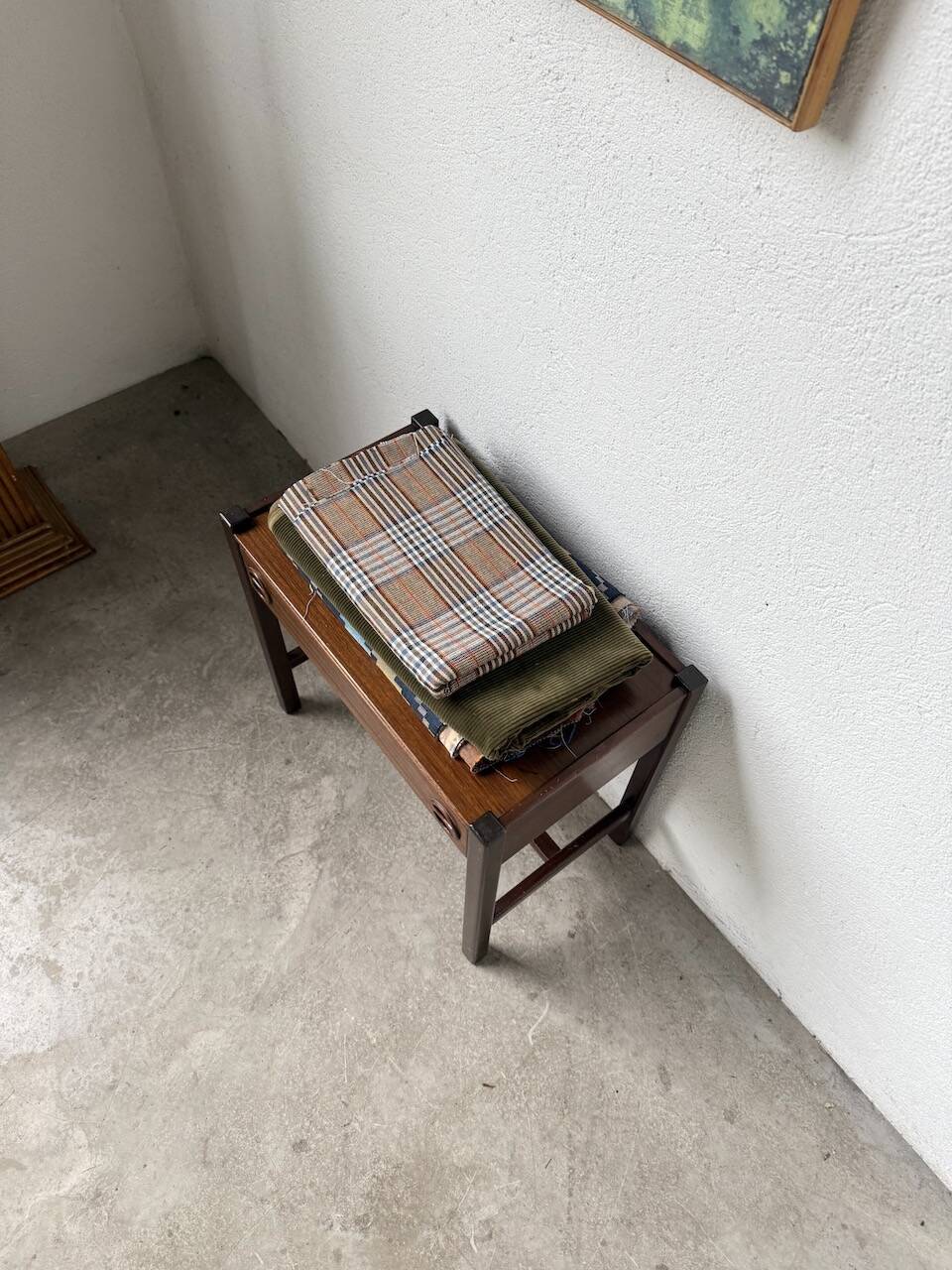 Jacques Hauville bedside table Roche Bobois mahogany