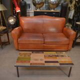 Table basse vintage Capron 1970 en céramique