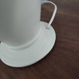 Satin ceramic lamp