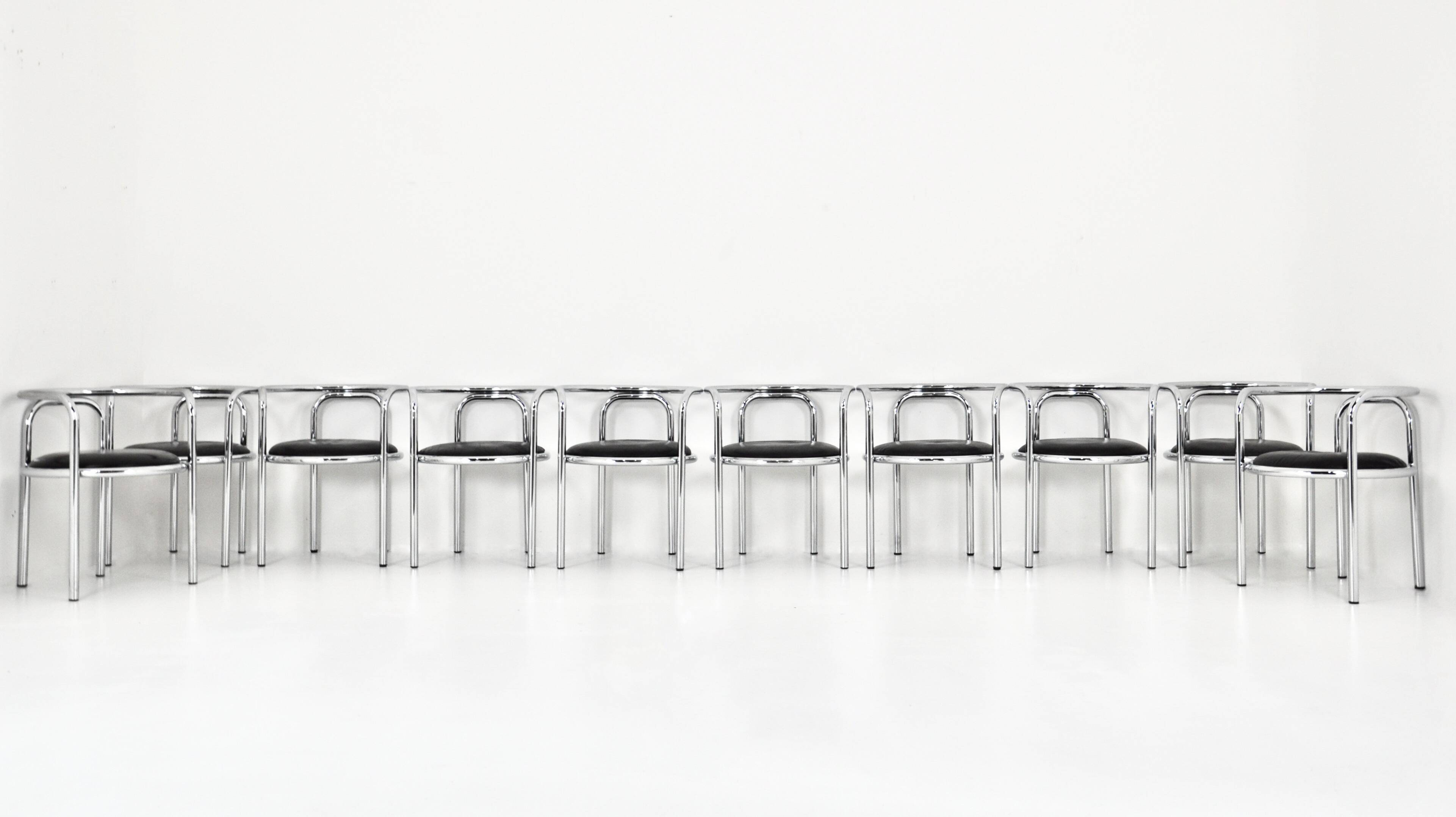 “Locus Solus” chairs by Gae Aulenti for Poltronova, 1960s