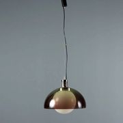 Vintage glass and methacrylate pendant, Italy, 1960s