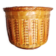 Vintage wicker plant pot